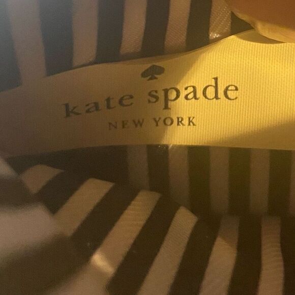 KATE SPADE New York Women’s Bifold Wallet Gold Crinkled Metallic - Picture 9 of 10